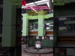 Nos hemos especializado en la producción de tornos verticales durante muchos años.